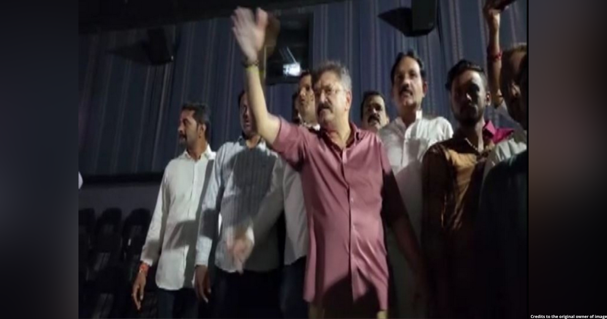 NCP leader Jitendra Awadh, supporters block screening of Marathi film in Thane